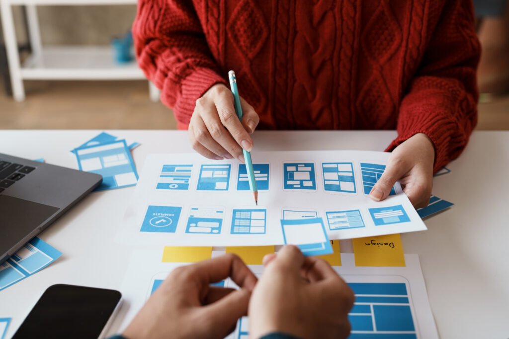 Website and mobile app design